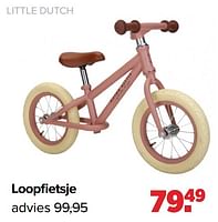 Promoties Loopfietsje - Little Dutch - Geldig van 27/05/2024 tot 29/06/2024 bij Baby-Dump