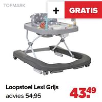 Promoties Loopstoel lexi grijs - Topmark - Geldig van 27/05/2024 tot 29/06/2024 bij Baby-Dump