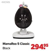 Promoties Mamaroo 5 classic black - 4Moms - Geldig van 27/05/2024 tot 29/06/2024 bij Baby-Dump