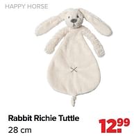 Promoties Rabbit richie tuttle - Happy Horse - Geldig van 27/05/2024 tot 29/06/2024 bij Baby-Dump