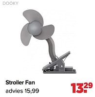 Promoties Stroller fan - Dooky - Geldig van 27/05/2024 tot 29/06/2024 bij Baby-Dump