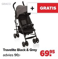 Promoties Travelite black + grey - Graco - Geldig van 27/05/2024 tot 29/06/2024 bij Baby-Dump