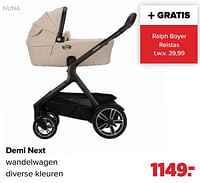 Promoties Demi next wandelwagen - Nuna - Geldig van 27/05/2024 tot 29/06/2024 bij Baby-Dump