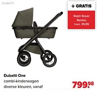 Promoties Dubatti one combi-kinderwagen - Dubatti  - Geldig van 27/05/2024 tot 29/06/2024 bij Baby-Dump