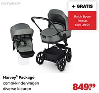 Promoties Harvey5 package combi-kinderwagen - Easywalker - Geldig van 27/05/2024 tot 29/06/2024 bij Baby-Dump