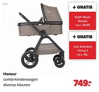 Promoties Honour combi-kinderwagen - Joie - Geldig van 27/05/2024 tot 29/06/2024 bij Baby-Dump