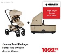 Promoties Jimmey 2-in-1 package combi-kinderwagen - Easywalker - Geldig van 27/05/2024 tot 29/06/2024 bij Baby-Dump