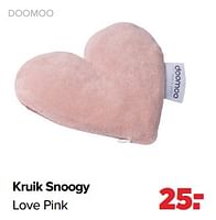 Promoties Kruik snoogy love pink - Doomoo - Geldig van 27/05/2024 tot 29/06/2024 bij Baby-Dump