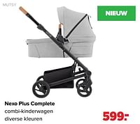 Promoties Nexo plus complete combi-kinderwagen - Mutsy - Geldig van 27/05/2024 tot 29/06/2024 bij Baby-Dump