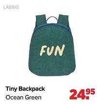 Tiny backpack ocean green-Lassig