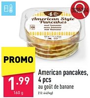 Promotions American pancakes - Produit maison - Aldi - Valide de 07/06/2024 à 09/06/2024 chez Aldi