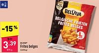 Promotions Frites belges - Belviva - Valide de 08/06/2024 à 14/06/2024 chez Aldi