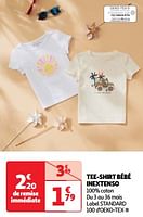 Promoties Tee-shirt bébé inextenso - Inextenso - Geldig van 28/05/2024 tot 03/06/2024 bij Auchan