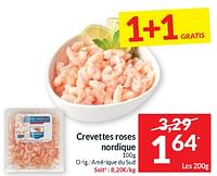 Promotions Crevettes roses nordique - Produit maison - Intermarche - Valide de 28/05/2024 à 02/06/2024 chez Intermarche