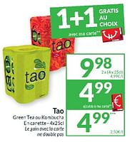 Promotions Tao green tea ou kombucha - Tao - Valide de 28/05/2024 à 02/06/2024 chez Intermarche