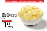 Promotions Lamelles de pommes de terre - Produit maison - Alvo - Valide de 05/06/2024 à 18/06/2024 chez Alvo