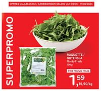 Promotions Roquette planty fresh - Produit maison - Alvo - Valide de 05/06/2024 à 18/06/2024 chez Alvo