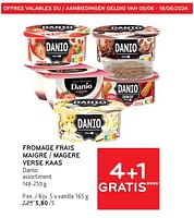 Promotions Fromage frais maigre danio vanille - Danone - Valide de 05/06/2024 à 18/06/2024 chez Alvo