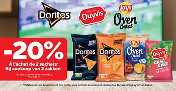 Promotions Doritos nacho cheese - Doritos - Valide de 05/06/2024 à 18/06/2024 chez Alvo