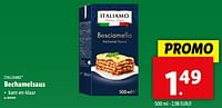 Promoties Bechamelsaus - Italiamo - Geldig van 05/06/2024 tot 11/06/2024 bij Lidl