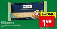 Promoties Bruschettabrood - Italiamo - Geldig van 05/06/2024 tot 11/06/2024 bij Lidl