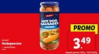 Promoties Hotdogworsten - Dulano - Geldig van 05/06/2024 tot 11/06/2024 bij Lidl