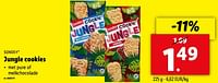 Promoties Jungle cookies - Sondey - Geldig van 05/06/2024 tot 11/06/2024 bij Lidl