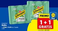 Promoties Mojito - Schweppes - Geldig van 05/06/2024 tot 11/06/2024 bij Lidl