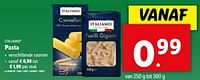 Promoties Pasta - Italiamo - Geldig van 05/06/2024 tot 11/06/2024 bij Lidl