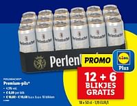 Promoties Premium-pils - Perlenbacher - Geldig van 05/06/2024 tot 11/06/2024 bij Lidl