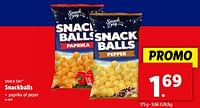 Promoties Snackballs - Snack Day - Geldig van 05/06/2024 tot 11/06/2024 bij Lidl
