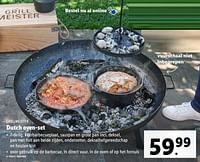 Promoties Dutch oven-set - Grill Meister - Geldig van 05/06/2024 tot 11/06/2024 bij Lidl
