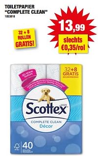 Toiletpapier complete clean-Scottex