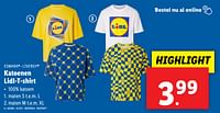 Promoties Katoenen lidl-t-shirt - Esmara - Geldig van 05/06/2024 tot 11/06/2024 bij Lidl