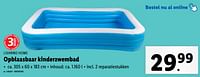 Promoties Opblaasbaar kinderzwembad - Livarno - Geldig van 05/06/2024 tot 11/06/2024 bij Lidl
