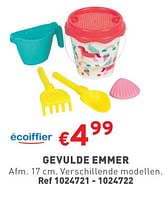 Promoties Gevulde emmer - Ecoiffier - Geldig van 29/05/2024 tot 03/06/2024 bij Trafic