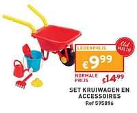 Set kruiwagen en accessoires-Huismerk - Trafic 