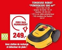 Promotions Powerplus tondeuse robot powxg6305 - Powerplus - Valide de 29/05/2024 à 09/06/2024 chez Hubo