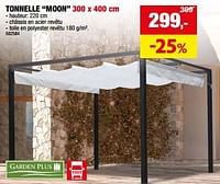 Promotions Tonnelle moon - Garden Plus  - Valide de 29/05/2024 à 09/06/2024 chez Hubo