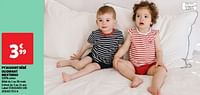 Promotions Pyjashort bébé ou enfant inextenso - Inextenso - Valide de 28/05/2024 à 03/06/2024 chez Auchan Ronq