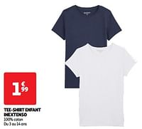 Promotions Tee-shirt enfant inextenso - Inextenso - Valide de 28/05/2024 à 03/06/2024 chez Auchan Ronq