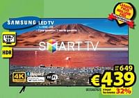 Promoties Samsung led tv ue55au7025 - Samsung - Geldig van 29/05/2024 tot 05/06/2024 bij ElectroStock
