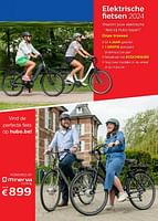 Promoties Elektrische fietsen minerva - Minerva - Geldig van 01/05/2024 tot 31/07/2024 bij Hubo