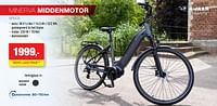 Elektrische fietsen minerva middenmotor antraciet-Minerva