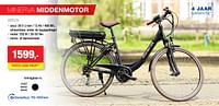 Promoties Elektrische fietsen minerva middenmotor zwart - Minerva - Geldig van 01/05/2024 tot 31/07/2024 bij Hubo