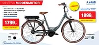 Promoties Elektrische fietsen minerva middenmotor zwart - Minerva - Geldig van 01/05/2024 tot 31/07/2024 bij Hubo