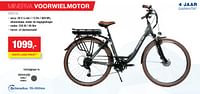 Elektrische fietsen minerva voorwielmotor donkergrijs-Minerva