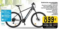 Promoties Elektrische mountainbike e-vortex - evortex - Geldig van 14/05/2024 tot 30/09/2024 bij Cora