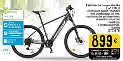 Elektrische mountainbike e-vortex