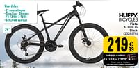 Promoties Fiets korros black - Huffy Bicycles - Geldig van 14/05/2024 tot 30/09/2024 bij Cora